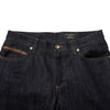 Dolce & Gabbana Dark Blue Cotton Logo Plaque Men Denim Jeans