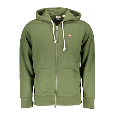 Levi's Green Cotton Men Sweater