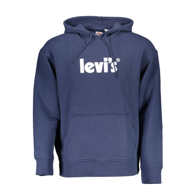Levi's Blue Cotton Men Sweater