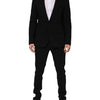 Dolce & Gabbana Black MARTINI Single Breasted 2 Piece Suit
