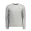 North Sails Gray Cotton Men Sweater