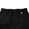 Dolce & Gabbana Black Cotton Knee Length Men Bermuda Shorts