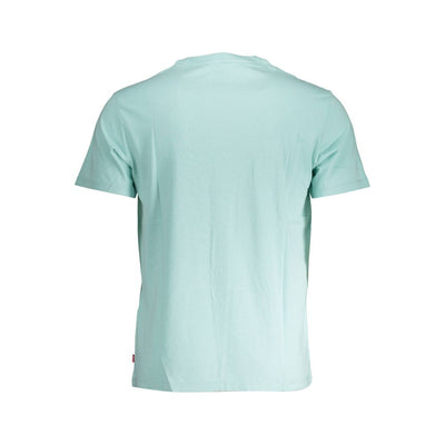 Levi's Azzurro Cotton Men T-Shirt