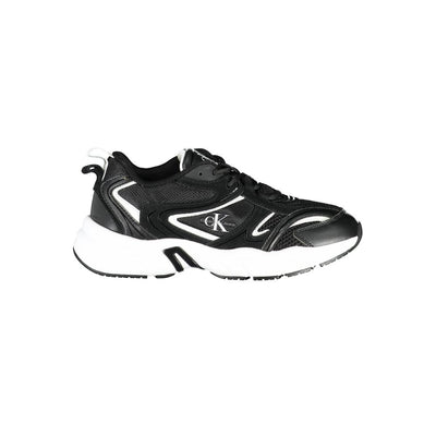 Calvin Klein Black Polyurethane Women Sneaker