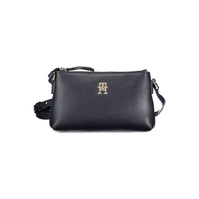 Tommy Hilfiger Blue Polyurethane Women's Shoulder Bag