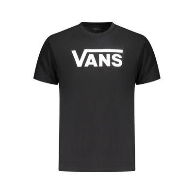 Vans Nero Cotton Men's T-Shirt