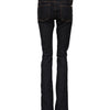 GF Ferre Dark Blue Cotton Mid Waisted Skinny Denim Jeans