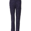 BENCIVENGA Purple Jacquard High Waisted Pants
