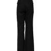 Ermanno Scervino Black Straight Fit High Waist Pants