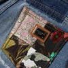 Dolce & Gabbana Blue Cotton Tattered High Waist Denim Jeans
