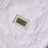 Dolce & Gabbana White Cotton Mid Waisted Women Denim Jeans