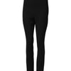 Dolce & Gabbana Black Wool Leggings Stretch Pants