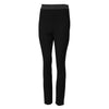 Dolce & Gabbana Black Wool Leggings Stretch Pants