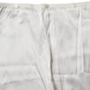 Dolce & Gabbana Ivory Silk Tapered High Waist Pants