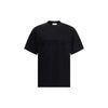 Ferragamo Schwarzes Baumwoll-T-Shirt