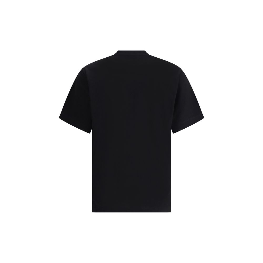 Ferragamo Schwarzes Baumwoll-T-Shirt
