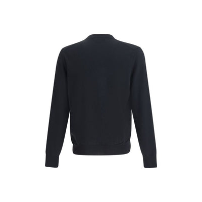 Alexander McQueen Schwarzes Woll-Sweatshirt