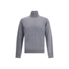 Dsquared² Gray Fleece Wool Turtleneck