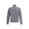 Dsquared² Gray Fleece Wool Turtleneck