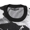 Dolce & Gabbana Multicolor Silk Camouflage Pullover Sweater