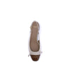 Valentino Garavani Cream Goatskin Ballet Flats