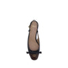 Valentino Garavani Black Goatskin Ballet Flats
