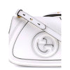 Gucci White Calf Leather Bos Taurus Handbag