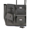 Balenciaga Black Calf Leather Bos Taurus Shoulder Bag