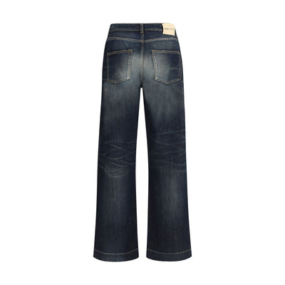 Alexander McQueen Jeans aus blauer Baumwolle