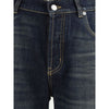 Alexander McQueen Jeans aus blauer Baumwolle