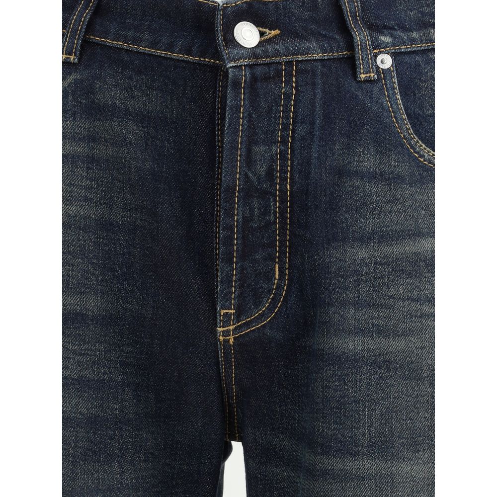 Alexander McQueen Jeans aus blauer Baumwolle