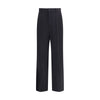 Balenciaga Black Viscose Dress Pants