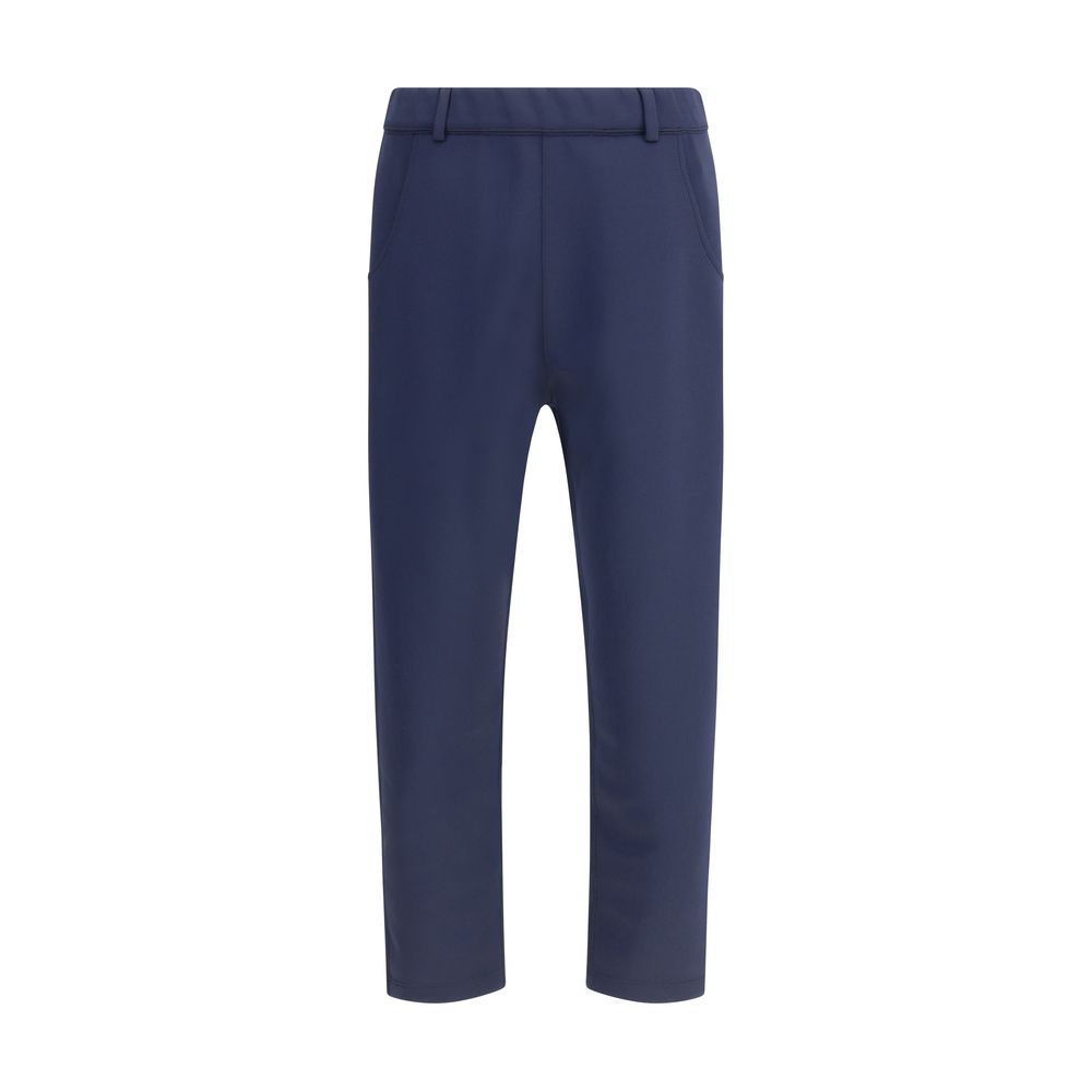 Prada blaue Polyester-Freizeithose