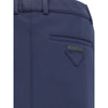 Prada blaue Polyester-Freizeithose