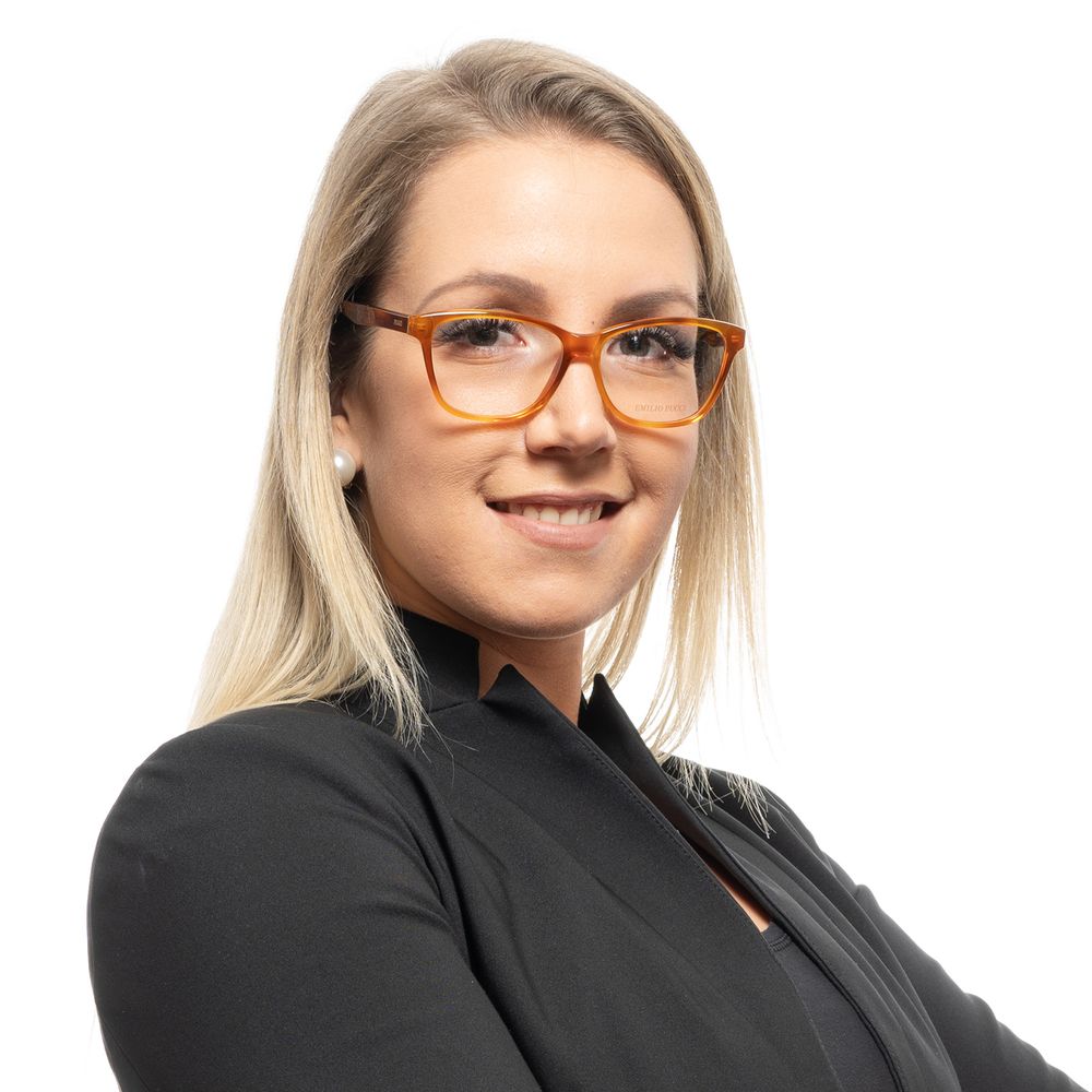 Emilio Pucci Braune Brillenfassungen für Damen