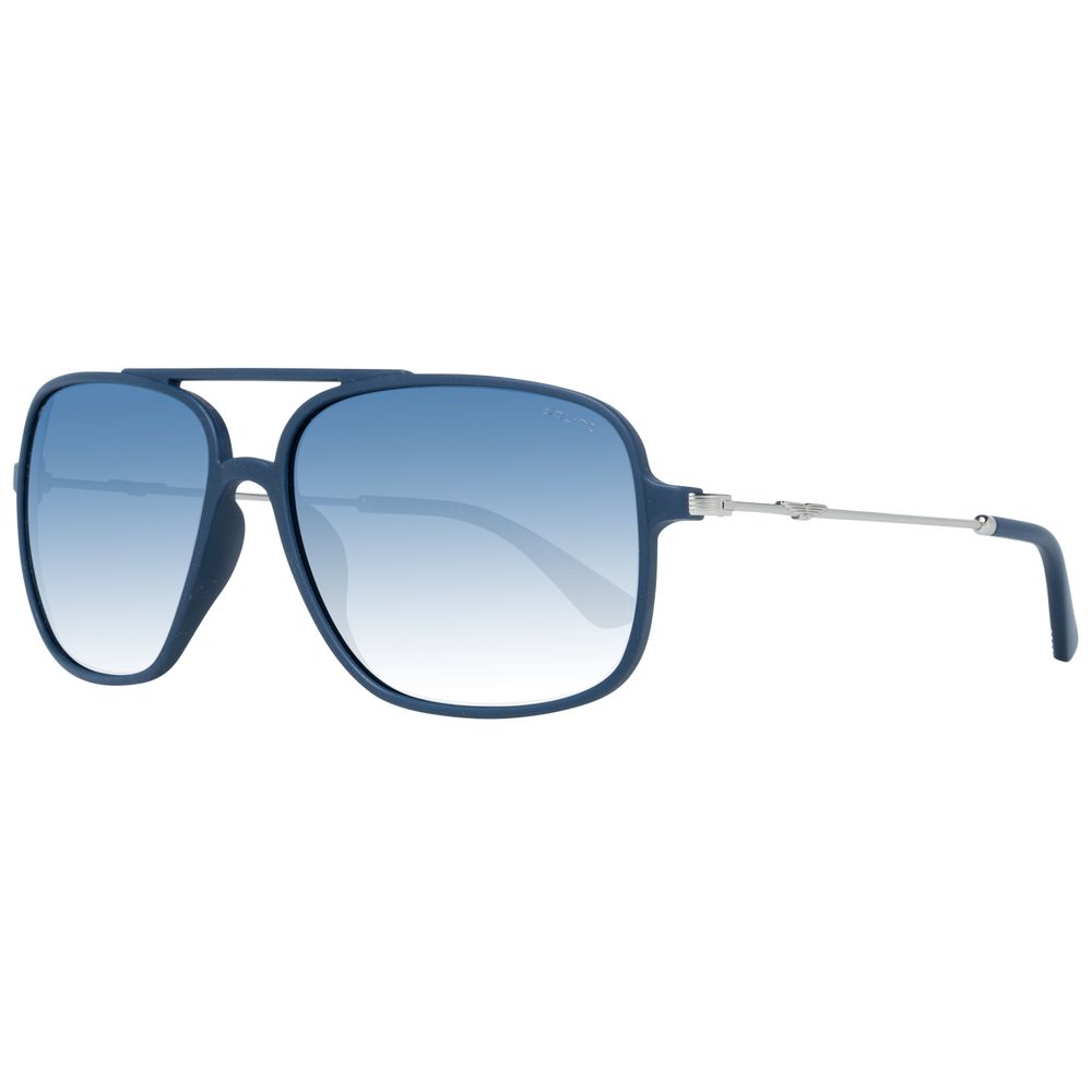 Police Sonnenbrille aus Kunststoff, Blau