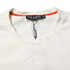 Dolce & Gabbana White Love Peace Cotton Men Crew Neck T-shirt
