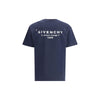Givenchy Blue Cotton T-Shirt
