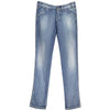 RE-START Azzurro Cotton Women Jeans