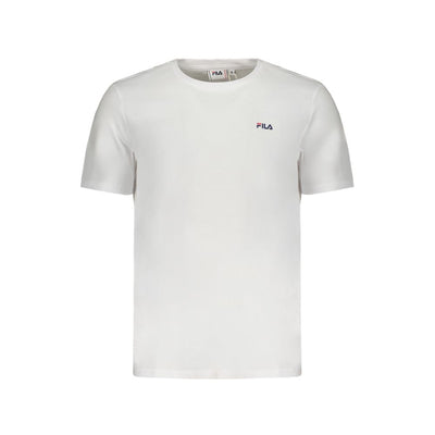 Fila White Organic Cotton Men's T-Shirt
