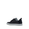 Pierre Hardy Bos Taurus Low Top Sneakers aus schwarzem Kalbsleder