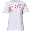 Golden Goose White Printed Round Neck T-shirt