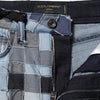 Dolce & Gabbana Multicolor Patchwork Skinny Denim Jeans