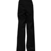 Dolce & Gabbana Black Cotton HighWaist Wide Leg Pants