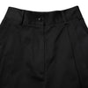 Dolce & Gabbana Black Cotton HighWaist Wide Leg Pants