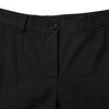 Dolce & Gabbana Black Wool High Waist Tapered Pants