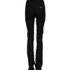 Dolce &amp; Gabbana – Schwarze Skinny-Jeans aus Baumwolle mit hoher Taille