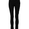 Dolce &amp; Gabbana – Schwarze Skinny-Jeans aus Baumwolle mit mittlerer Taille