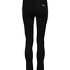 Dolce &amp; Gabbana – Schwarze Skinny-Jeans aus Baumwolle mit mittlerer Taille