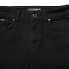 Dolce &amp; Gabbana – Schwarze Skinny-Jeans aus Baumwolle mit mittlerer Taille